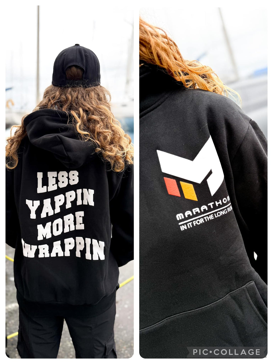 "Less Yappn More Wrappn" Hoodie